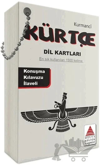 Kürtçe Dil Kartları – Osman Aslanoğlu – Delta Kültür Yayınevi kitap kapağı