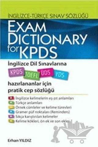 Exam Dictionary For Kpds – Erhan Yıldız – Key Publishing kitap kapağı