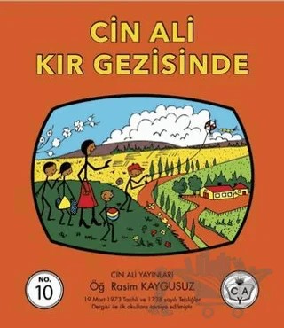 Cin Ali Kır Gezisinde – Rasim Kaygusuz – Cin Ali Yayınları kitap kapağı