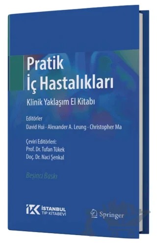 Pratik İç Hastalıkları Klinik Yaklaşım El Kitabı – Kolektif – İstanbul Tıp Kitabevi kitap kapağı