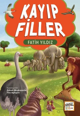 Kayıp Filler – Fatih Yıldız – Nar Çocuk kitap kapağı