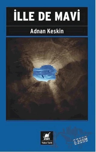 İlle de Mavi – Adnan Keskin – Ayrıntı Yayınları kitap kapağı