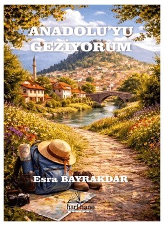 Anadolu'yu Geziyorum – Esra Bayrakdar – Harfhane Yayınevi kitap kapağı