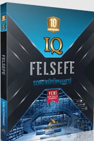 10. Sınıf IQ Felsefe Soru Kütüphanesi – Kolektif – Paraf Yayınları kitap kapağı