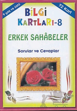 Bilgi Kartları - 8 - Erkek Sahabeler – Kolektif – Uysal Yayınevi kitap kapağı