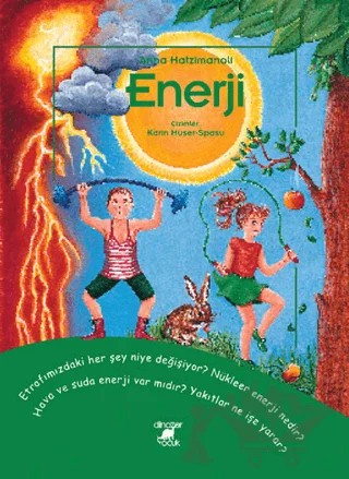 Enerji – Anna Hatzimanoli – Dinozor Çocuk kitap kapağı