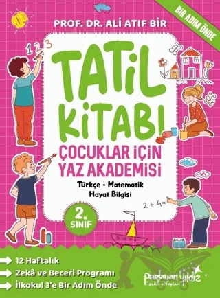 Çocuklar İçin Yaz Akademisi 2. Sınıf Tatil Kitabı – Kolektif – Parlayan Yıldız kitap kapağı