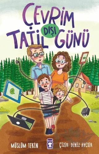 Çevrim Dışı Tatil Günü – Müslüm Tekin – Timaş Çocuk kitap kapağı