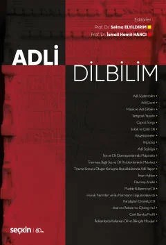 Adli Dilbilim – Selma Elyıldırım, İ. Hamit Hancı – Seçkin Yayıncılık kitap kapağı
