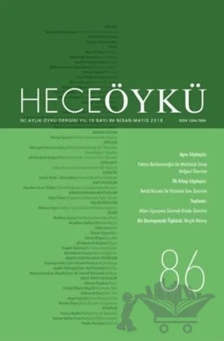 Hece Öykü Dergisi Yıl: 15 Sayı: 86 (Nisan-Mayıs 2018) – Hece Dergisi kitap kapağı