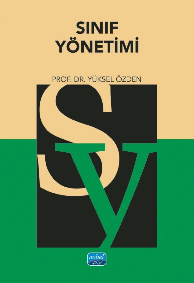 Sınıf Yönetimi – Yüksel Özden – Nobel Akademik Yayıncılık kitap kapağı