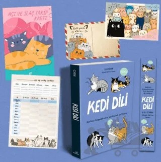 Kedi Dili - Özel Set – Lili Chin – Nesnel Yayınları kitap kapağı