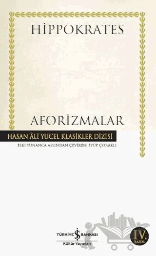 Aforizmalar – Hippokrates – İş Bankası Kültür Yayınları kitap kapağı