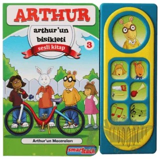 Arthur’un Bisikleti - Sesli Kitap 3 – Kolektif – Smarteach kitap kapağı