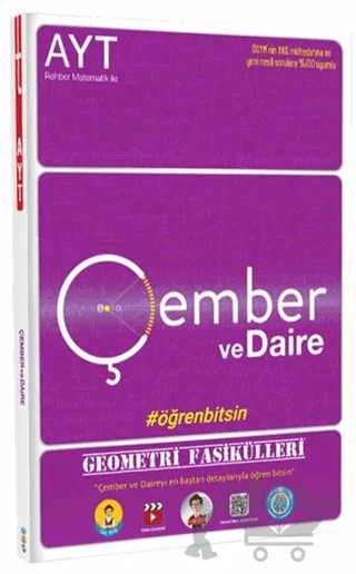 2022 AYT Geometri Fasikülleri Çember ve Daire – Kolektif – Tonguç Akademi kitap kapağı