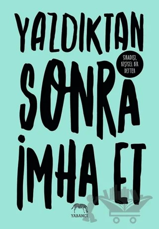 Yazdıktan Sonra İmha Et – Rhiannon Shove – Yabancı Yayınları kitap kapağı
