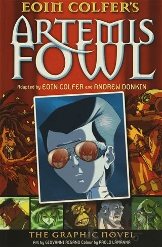 Artemis Fowl The Graphic Novel – Andrew Donkin, Eoin Colfer – Puffin Books kitap kapağı