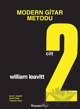 Modern Gitar Metodu Cilt 2 – William Leavitt – İnkılap Kitabevi kitap kapağı