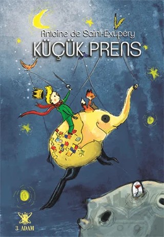 Küçük Prens – Antoine de Saint-Exupery – 3 Adam Yayınları kitap kapağı