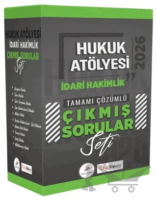 2026 Hukuk Atölyesi İdari Hakimlik Tamamı Çözümlü Çıkmış Sorular Seti – Kolektif – Dizgi Kitap kitap kapağı