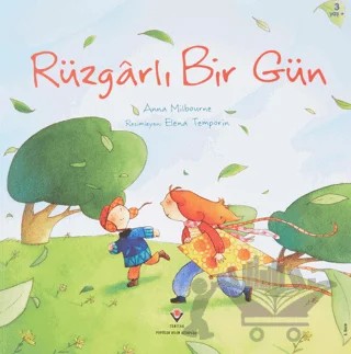 Rüzgarlı Bir Gün – Anna Milbourne – TÜBİTAK Yayınları kitap kapağı