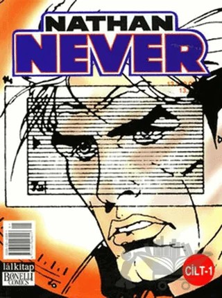 Nathan Never Cilt: 1 – Lal Kitap kitap kapağı