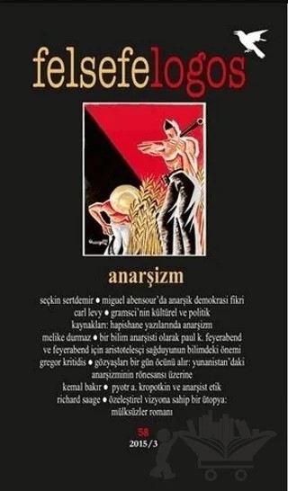 Felsefelogos Sayı - 58 Anarşizm – Kolektif – Felsefelogos - Umuttepe kitap kapağı