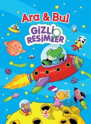 Ara & Bul - Gizli Resimler – Gill Guile – Olimpos Çocuk kitap kapağı