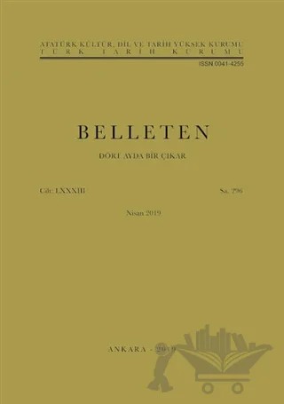Belleten Sayı: 296 Cilt: 83 – Türk Tarih Kurumu Yayınları kitap kapağı