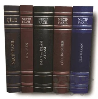 Necip Fazıl Kutulu Set Klasik (Deri Cilt) – Necip Fazıl Kısakürek – Büyük Doğu Yayınları kitap kapağı