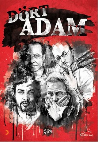 Dört Adam – Atilla Ate, Hasan Ağırdağ, Sami Dündar, Yavuz Nufel – Cinius Yayınları kitap kapağı