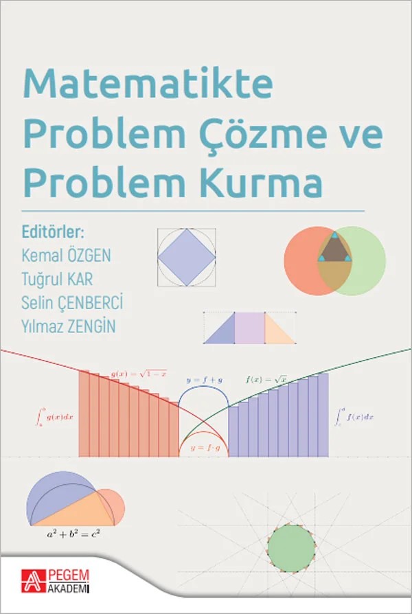 Matematikte Problem Çözme ve Problem Kurma – Pegem Akademi Yayıncılık kitap kapağı