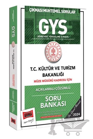 2024 GYS Kültür ve Turizm Bakanlığı Müze Müdürü Kadrosu İçin Açıklamalı Çözümlü Soru Bankası – Kolektif – Yargı Yayınevi kitap kapağı