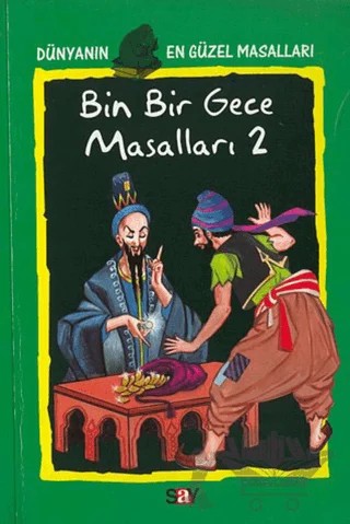 Bin Bir Gece Masalları 2 – Kolektif – Say Çocuk kitap kapağı