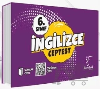 6. Sınıf İngilizce Cep Test – Kolektif – Karekök Yayıncılık kitap kapağı