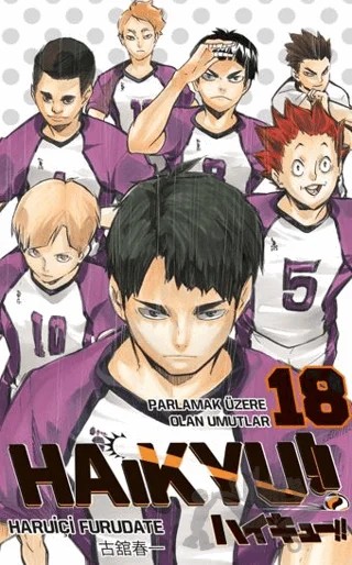 Haikyu!! 18. Cilt – Haruiçi Furudate – Gerekli Şeyler Yayıncılık kitap kapağı