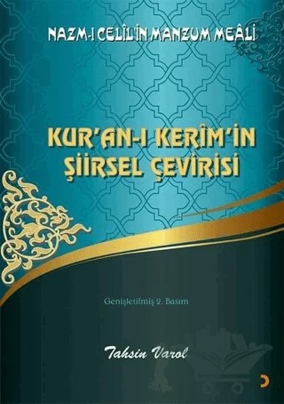 Kur’an-ı Kerim’in Şiirsel Çevirisi – Tahsin Varol – Cinius Yayınları kitap kapağı