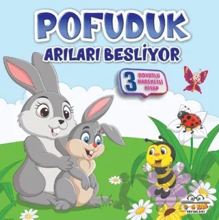 Pofuduk Arıları Besliyor - Benim Canım Çiftliğim – Kolektif – 0-6 Yaş Yayınları kitap kapağı
