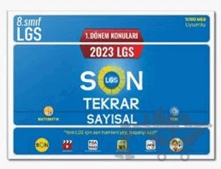 LGS 1. Dönem Sayısal Son Tekrar – Kolektif – Tonguç Akademi kitap kapağı
