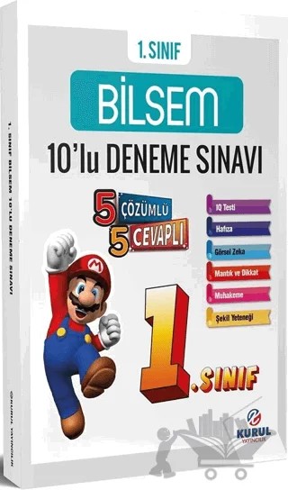 1. Sınıf Bilsem 10 lu Deneme Sınavı – Kolektif – Kurul Yayıncılık kitap kapağı