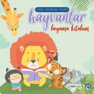 Hayvanlar - Boyama Kitabım – Kolektif – NSN Yayınevi kitap kapağı