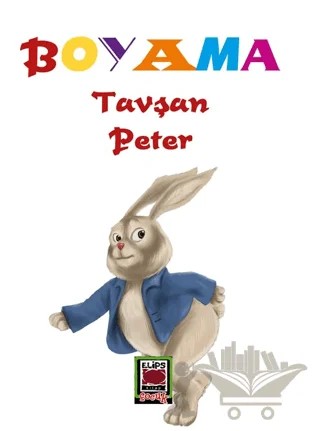 Tavşan Peter Boyama – Kolektif – Elips Kitap kitap kapağı