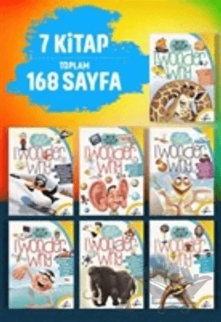 Merak Ediyorum Neden - Wonder Why (7 Kitap Takım) – Kolektif – Çocuk Gezegeni kitap kapağı