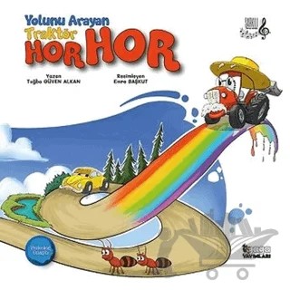 Yolunu Arayan Traktör Horhor – Tuğba Güven Alkan – Gaga Yayınları kitap kapağı