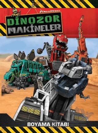 Dinozor Makineler Boyama Kitabı – Kolektif – Doğan Egmont Yayıncılık kitap kapağı