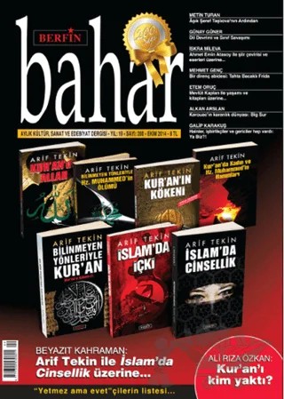 Berfin Bahar Aylık Kültür, Sanat ve Edebiyat Dergisi Sayı: 200 – Berfin Bahar Dergisi kitap kapağı