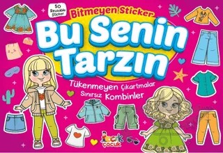 Bitmeyen Sticker Bu Senin Tarzın – Erdi Doğan – Bıcırık Yayınları kitap kapağı