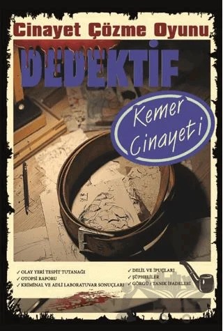 Cinayet Çözme Oyunu Dedektif - Kemer Cinayeti – Kollektif – MT Dedektiflik kitap kapağı