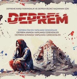 Deprem – Kolektif – Kayrahan Yayınevi kitap kapağı