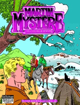 Martin Mystere Klasik Maceralar Cilt: 32 – Ade Capone – Lal Kitap kitap kapağı